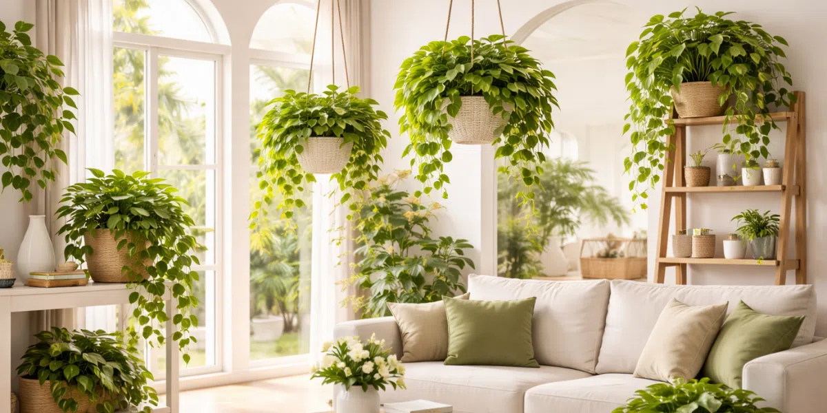Why Money Plants Are Perfect Indoor Hanging Plants