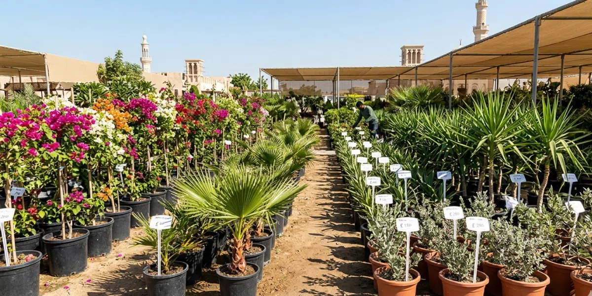 Outdoor Plant Prices in Dubai